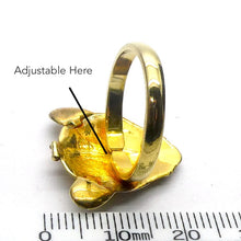 Load image into Gallery viewer, Bastet Egyptian Cat Ring | Gold Plated 925 Silver, AKA Vermeil  | Goddess protection home feminine | Crystal Heart Melbourne Australia since 1986