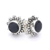 Black Onyx  Stud Earrings | 6 mm faceted rounds | 925 Sterling Silver | Wisdom Protection | Harmony & Power | Leo | Capricorn | Crystal Heart Melbourne est 1986