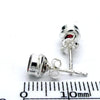 Garnet Stud Earrings | 6mm Red Faceted Rounds | 925 Sterling Silver | Warm Friendly Fire| Capricorn | Root and Heart Chakra | Crystal Heart Melbourne est 1986