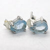 Aquamarine Earrings | Faceted Teardrops | 925 Sterling Silver | Soft Power & Clear Expression | Genuine Gems from Crystal Heart Melbourne Australia since 1986