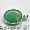 Chrysoprase Pendant | Teardrop Cabochon | 925 Sterling Silver | Perfect Apple Green Good Translucency | AKA Australian Jade | Empowering healer | Genuine Gemstones from Crystal Heart Melbourne Australia since 1986