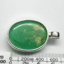 Load image into Gallery viewer, Chrysoprase Pendant | Teardrop Cabochon | 925 Sterling Silver | Perfect Apple Green Good Translucency | AKA Australian Jade | Empowering healer | Genuine Gemstones from Crystal Heart Melbourne Australia since 1986