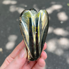 Load image into Gallery viewer, Pyrite Angel | Hand Carving | Fools Gold | Abundance | Crystal Heart Melbourne Australia since 1986
