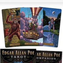 Load image into Gallery viewer, Edgar Allan Poe TAROT | 78 Card Deck and Guidebook | Crystal Heart Esoteric Superstore Since 1986 |