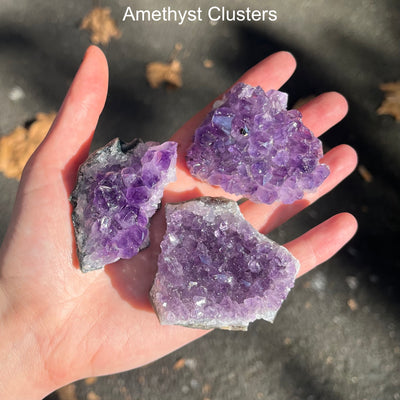 Amethyst Cluster |  ~ Balancing and Purifying energies and much more | Meditation | Protection | Third Eye Chakra | Genuine Gems from Crystal Heart Melbourne Australia since 1986