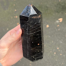 Load image into Gallery viewer, Black Tourmaline Generator | Protection | Healing | Grounding | Transcend Opposites | Genuine Gems from Crystal Heart Melbourne since 1986