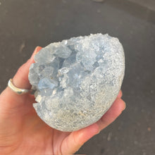 Load image into Gallery viewer, Celestite Cluster, Egg Shape, Sky Blue 2
