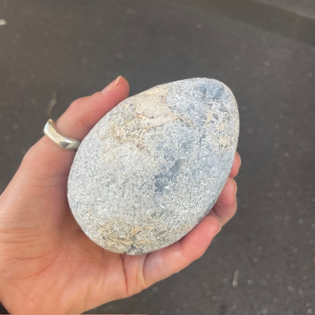 Celestite Cluster, Egg Shape, Sky Blue 2
