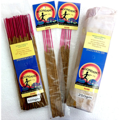 Moondance Incense - ROSE | Beautifully Smelling Incense | Handmade incense | Natural | Crystal Heart Since 1986 | 