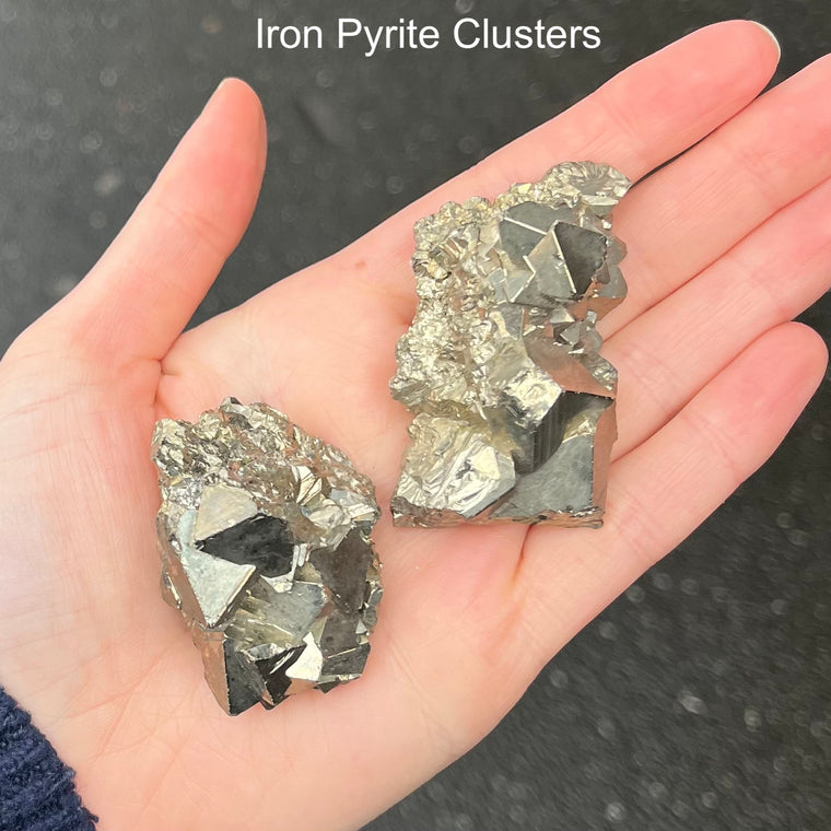 Iron Pyrite Clusters