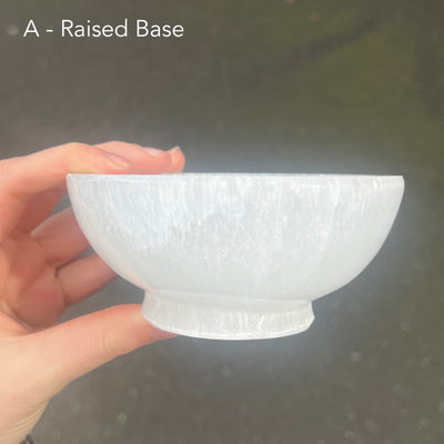 Selenite Charging Bowl | Angelic Crystal | Healing | Genuine gems from Crystal Heart Melbourne Australia since 1986