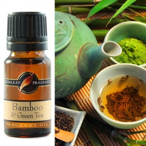 Bamboo & Green Tea Fragrance Oil | Fragrance Oil | Buckly & Phillip's | Australian Made | Ideal for use in oil burners, pot pourri & home fragrancing | Crystal Heart Australian Crystal Superstore since 1986 |