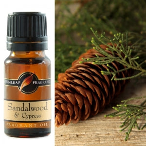 Sandalwood & Cypress Fragrance Oil | Fragrance Oil | Buckly & Phillip's | Australian Made | Ideal for use in oil burners, pot pourri & home fragrancing | Crystal Heart Australian Crystal Superstore since 1986 |