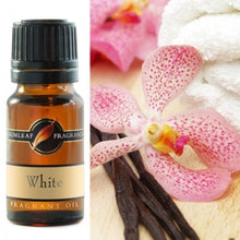 Load image into Gallery viewer, White Fragrance Oil | Fragrance Oil | Buckly &amp; Phillip&#39;s | Australian Made | Ideal for use in oil burners, pot pourri &amp; home fragrancing | Crystal Heart Australian Crystal Superstore since 1986 | 