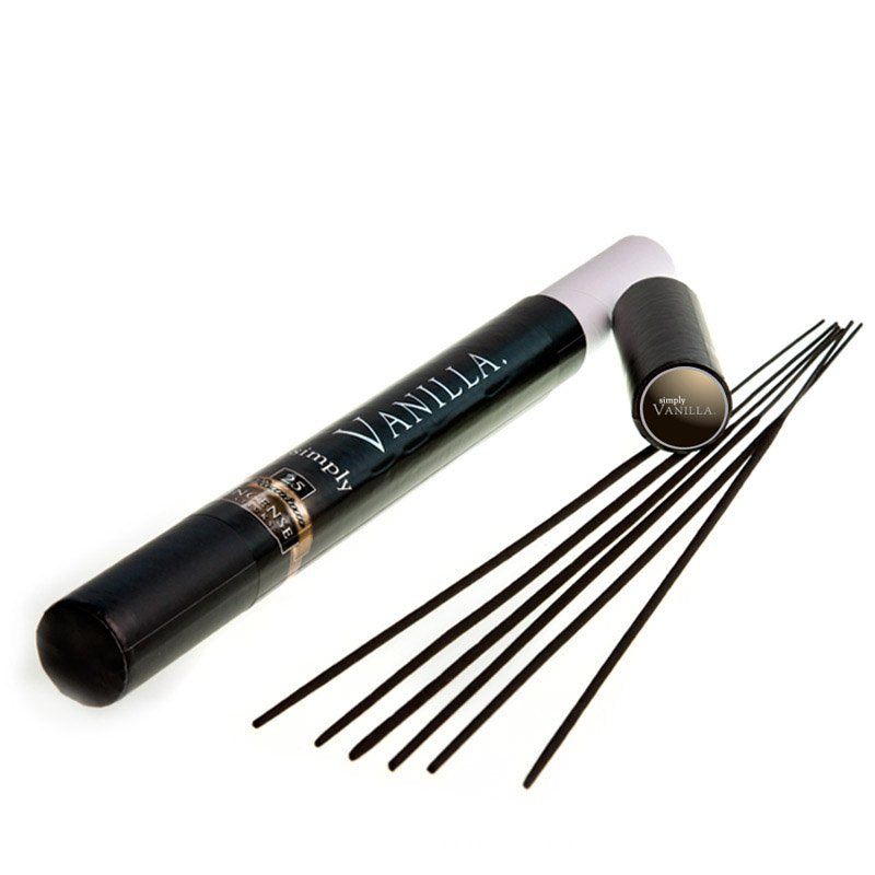 Simply Vanilla Incense | Beautifully Smelling Incense | 25 x 1 hour burn | Buckly and Phillips | Crystal Heart Since 1986 | 