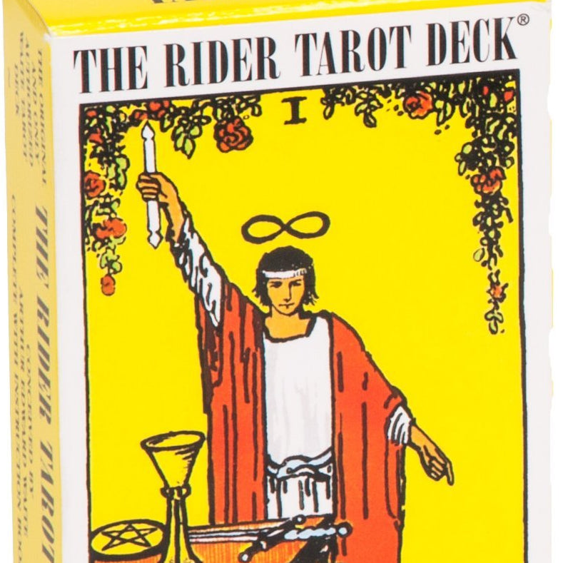 Rider Waite Tarot is the most popular deck in the world | easy to understand images but full of symbology | 78 cards, Major and Minor Arcana | Crystal Heart Melbourne Australia since 1986