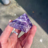 Amethyst Crystal Pyramid | Manifest Higher Consciousness | Meditate | Purify Energies | Transcend Opposites | Genuine Gems from Crystal Heart Melbourne since 1986