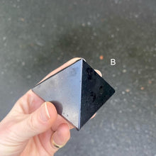 Load image into Gallery viewer, Black Tourmaline Pyramids | Protection | Healing | Grounding | Transcend Opposites | Genuine Gems from Crystal Heart Melbourne since 1986