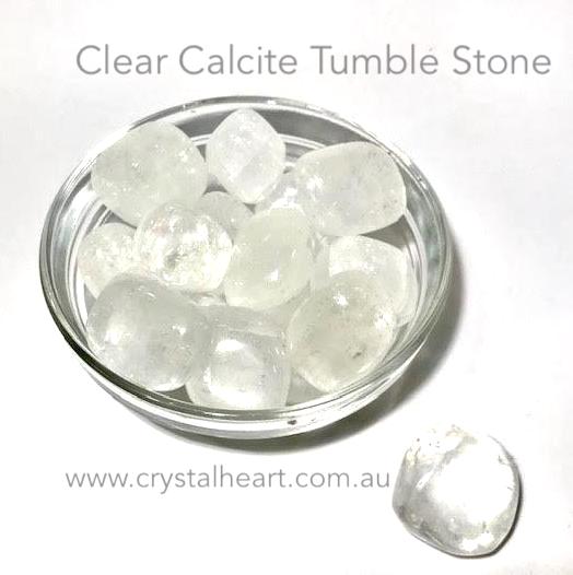 Clear Calcite Tumble