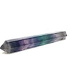 Flurite Healing Wand Healing energy emanates from the point so the wand can be moved over blocked energies to release them without physical contact. The rounded end accelerates energy flow through the wand but can also be used for a physical massage.