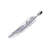 Feather Small Crystal Heart