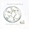 Howlite Tumble | Stone for sleep | Tumble Stone | Pocket Healing | Crystal Heart |