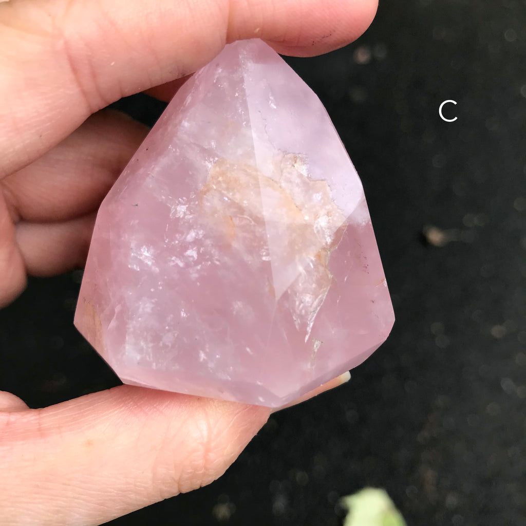 Polished Freeform Rose Quartz