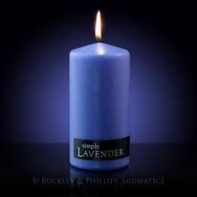 Load image into Gallery viewer, Pillar Candle Lavender