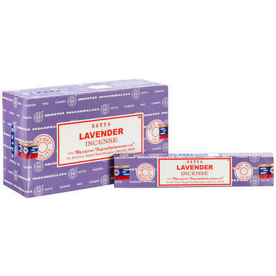Satya Sai Baa - Lavender | Beautifully Smelling Incense | Satya Sai Baba | Crystal Heart Since 1986 | 