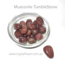 Load image into Gallery viewer, Muscovite Tumble | Angelic Connection |  Tumble Stone | Pocket Healing | Crystal Heart |