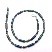 Load image into Gallery viewer, Necklace Chrysocolla Silver