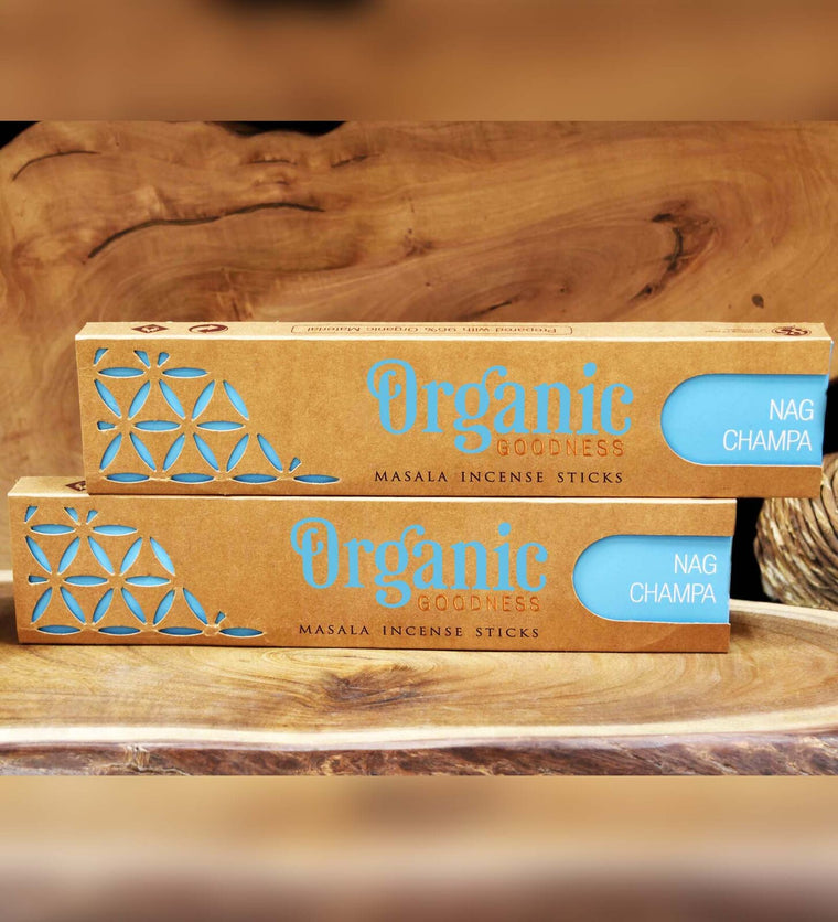 Organic Masala Incense Sticks - Nag Champa