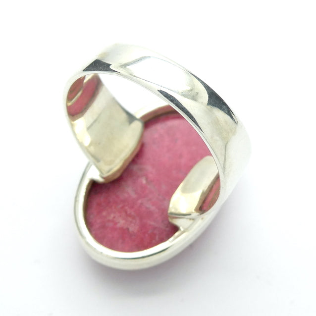 Thulite Ring, Oval Cabochon, 925 Silver, g5