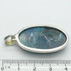 Shattuckite  Pendant | Oval Cabochon |  925 Sterling Silver | Bezel set with open back | Cut through Karmic debt | Genuine Gems from Crystal Heart Melbourne Australia since 1986