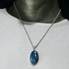 Shattuckite  Pendant | Oval Cabochon |  925 Sterling Silver | Bezel set with open back | Cut through Karmic debt | Genuine Gems from Crystal Heart Melbourne Australia since 1986