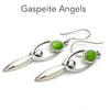  Gaspeite Earring | Ancient Goddess | 925 Sterling Silver | Genuine Gems from Crystal Heart Melbourne Australia since 1986