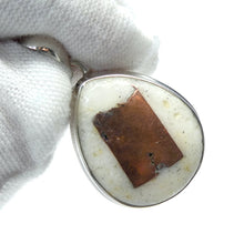 Load image into Gallery viewer, Copper in Agate Dolomite Pendant, | 925 Sterling Silver | Nurturing Sun energy | Genuine Gems from Crystal Heart Melbourne Australia  since 1986