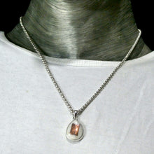 Load image into Gallery viewer, Copper in Agate Dolomite Pendant, | 925 Sterling Silver | Nurturing Sun energy | Genuine Gems from Crystal Heart Melbourne Australia  since 1986