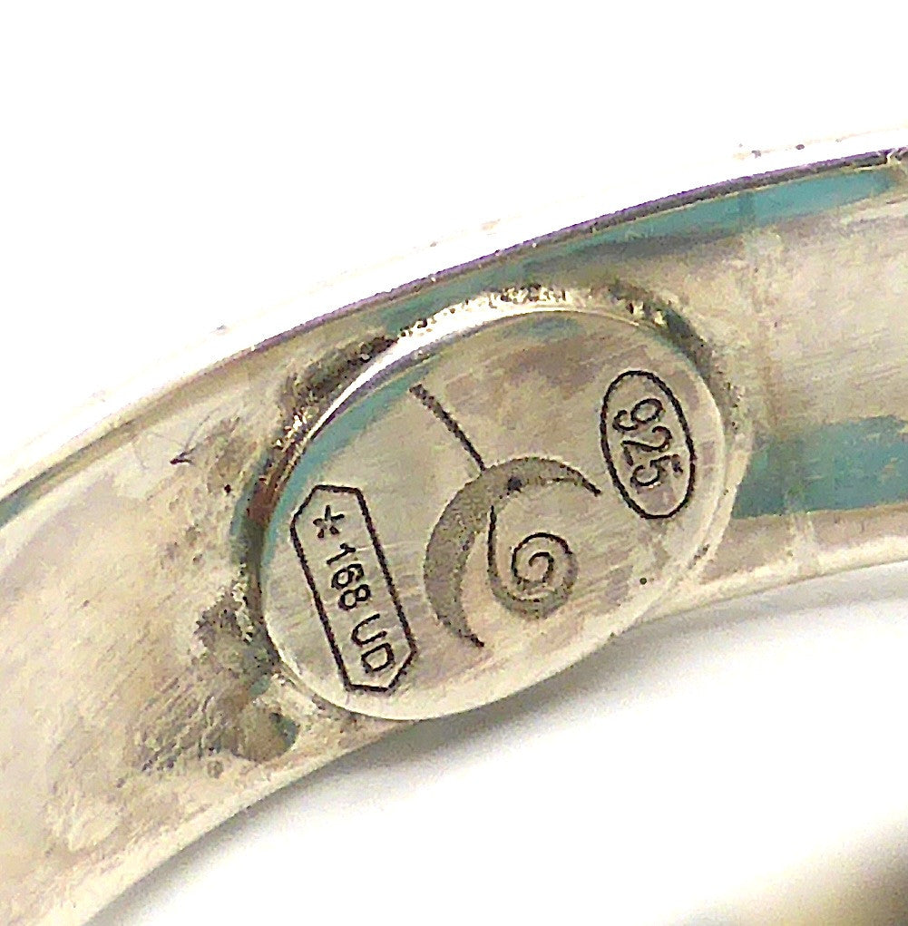 Turquoise Ring, Arizona, Celtic, 925 Silver ftqa