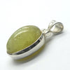 Cat's Eye Chrysoberyl Pendant | Bright Yellow with hint of Green  | 925 Sterling Silver | Simple well made setting | Bezel Set | Open Back | Energise | Protect | Focus Thought | Positive | Genuine Gems from Crystal Heart Melbourne Australia since 1986