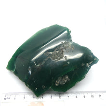 Load image into Gallery viewer, Emerald Chrysoprase | Chrome chalcedony | Mtorolite | Zimbabwe | Natural slice | One side polished | Genuine Gemstones from Crystal Heart Melbourne Australia since 1986