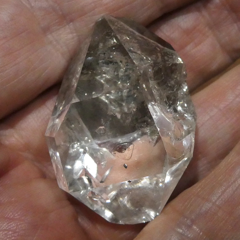 Genuine Herkimer Diamond | Herkimer County |  New York State | Very clear and clean | High Vibration White Light | Astral Travel | Genuine Gems from Crystal Heart Melbourne Australia since 1986