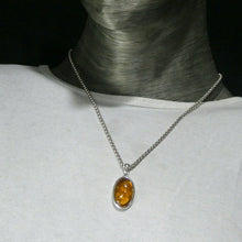 Load image into Gallery viewer, Citrine Pendant | Large Cabochon Oval | Deep Honey Natural Gemstone | 925 Sterling Silver | Abundant Energy | Repel Negativity | Positive Healing Energy | Aries Gemini Leo Libra | Genuine Gems from Crystal Heart Melbourne Australia  since 1986