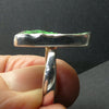 Uvarovite Garnet Cluster Ring | Vivid Green Well Defined Crystal Druze | Very Rare | 925 Sterling Silver | Adjustable Size | US 7 to US 8.5 | Genuine Gems from Crystal Heart Melbourne Australia since 1986