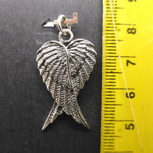 Load image into Gallery viewer, Pendant Angel Wings | 925 Sterling Silver | Beautiful angelic Proportions  | Crystal Heart Melbourne Australia since 1986