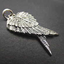 Load image into Gallery viewer, Pendant Angel Wings | 925 Sterling Silver | Beautiful angelic Proportions  | Crystal Heart Melbourne Australia since 1986