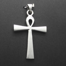 Load image into Gallery viewer, Ankh Pendant | 925 Sterling Silver | Ancient Egyptian symbol of Life, Fertility, Eternity |  Positive Affirmations | Crystal Heart Melbourne Australia since 1986