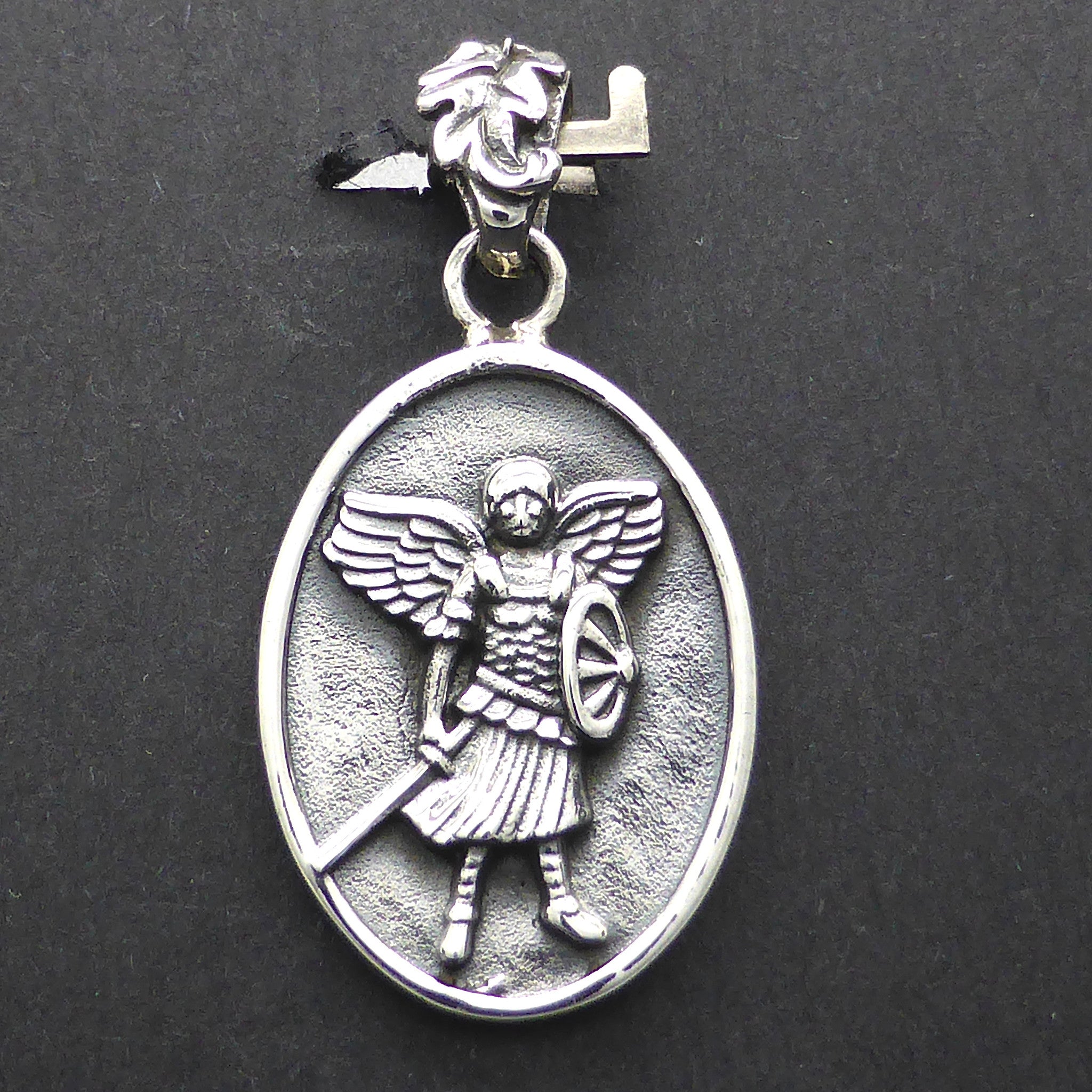Archangel michael hotsell necklace silver