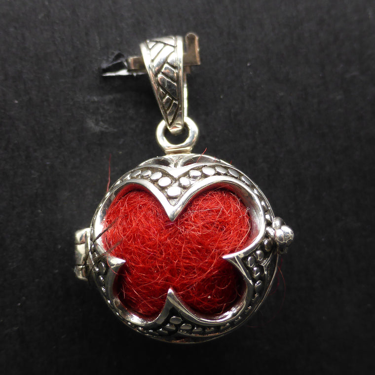 Pomander Pendant, 925 Silver