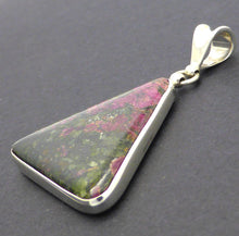 Load image into Gallery viewer, Eudialyte Pendant Triangular Cabochon, 925 Silver
